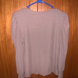 Puff Sleeve Long Sleeve Top